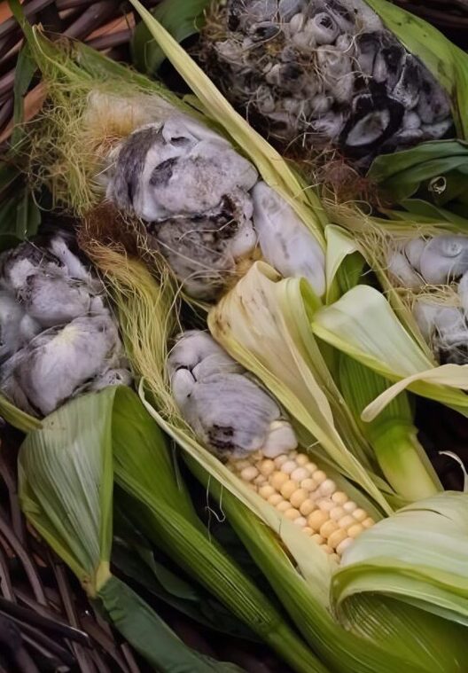 Вчера, когато събрах царевицата, тя изглеждаше най-обикновеното нещо 🌽🙂. Но в момента, в който обелих листата, замръзнах за миг 😨. Това, което се появи пред очите ми, беше толкова странно, че не можех да разбера дали е реално или само моето въображение. 9 snapedit 1758283929110 e1758284233305